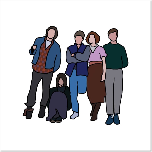 The Breakfast Club Wall Art by minimalistuff